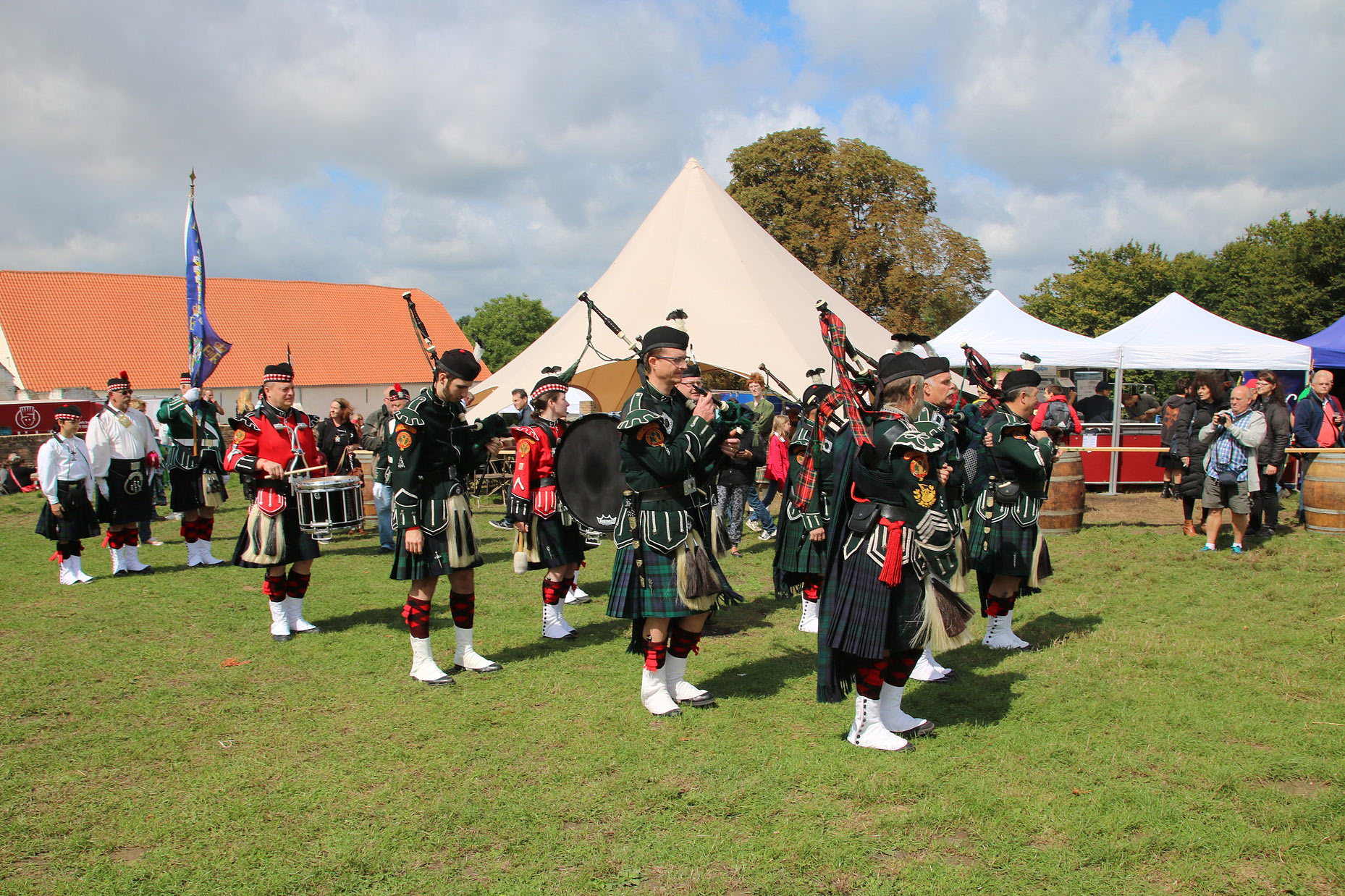 Scottish Days, Hougoumont (Waterloo)